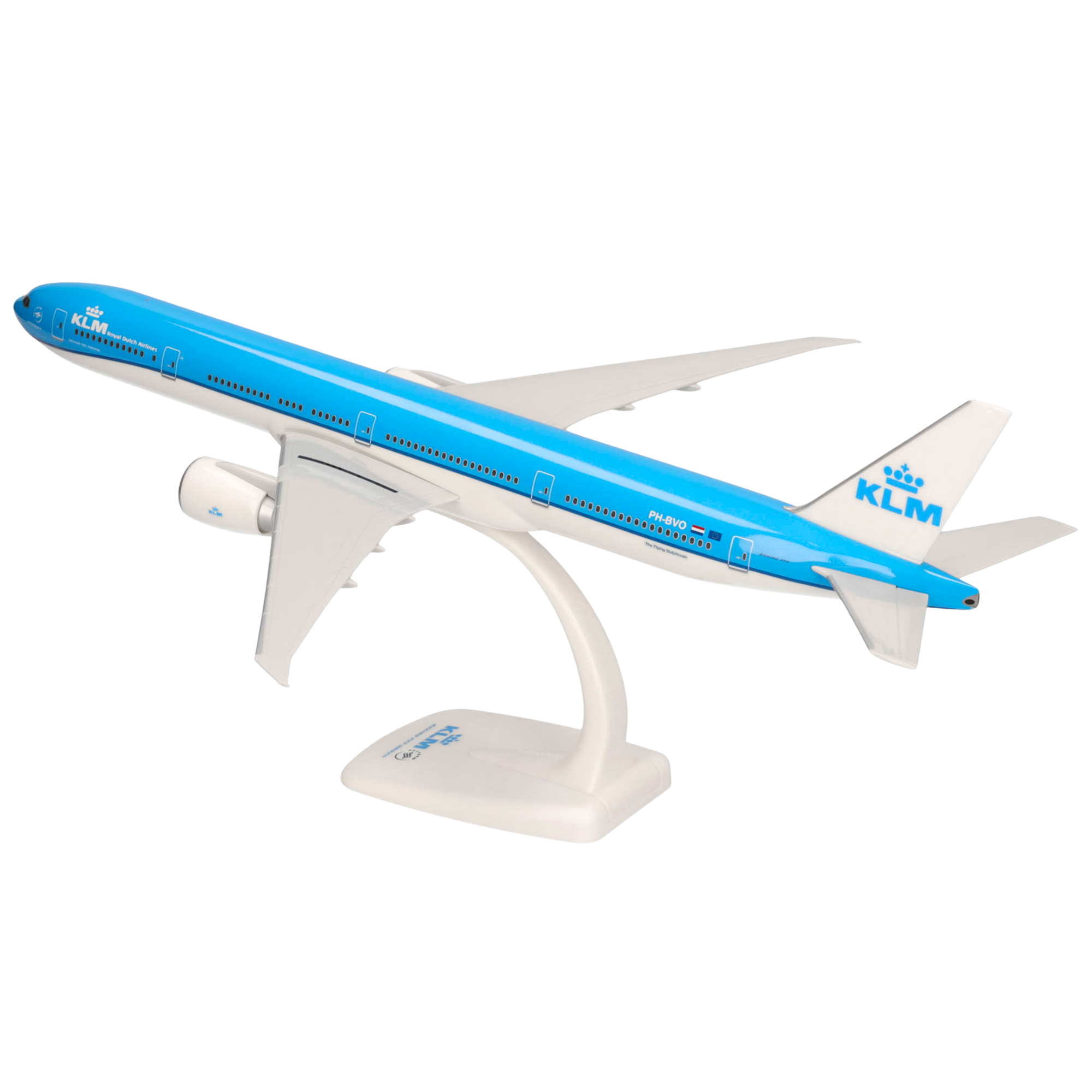 Herpa Snap-Fit Flugzeugmodell KLM Boeing 777-300ER (1:200)